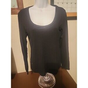 Women's Old Navy Black Long Sleeve Shirt Size M